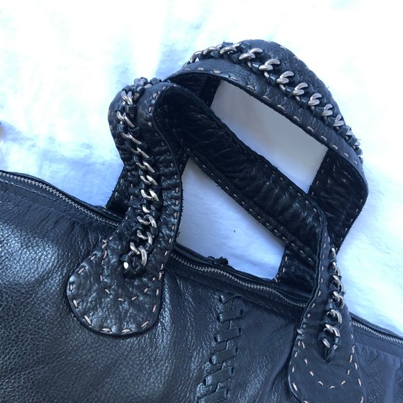 Carla Mancini Genuine Leather Crossbody Bag - Picture 8 of 13